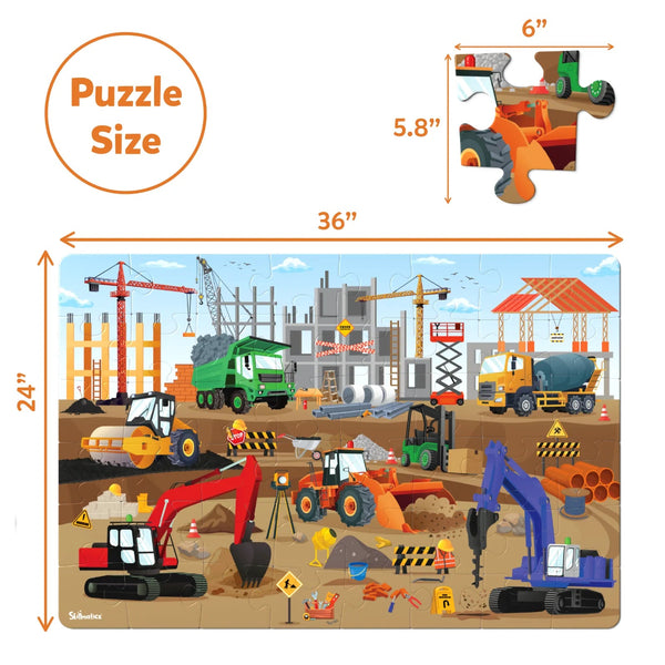 At the Construction Site Puzzle