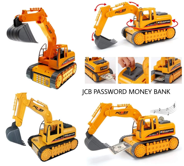 Excavator JCB Piggy Bank