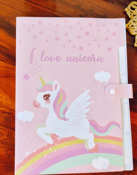 Unicorn File Folder