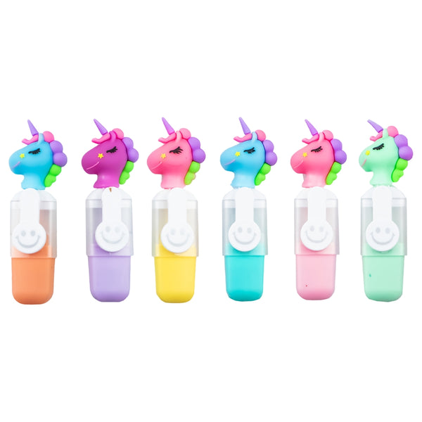 Colourful Unicorn Highlighters