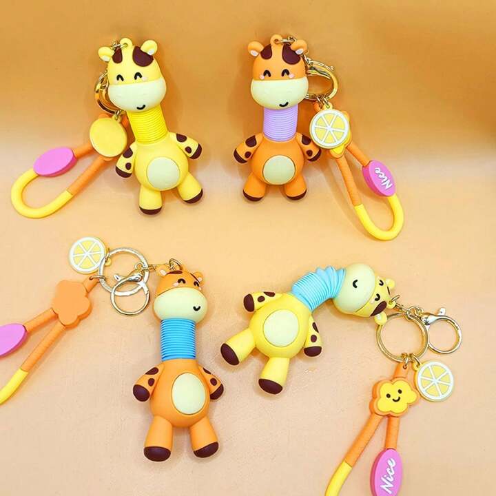 Giraffe Keychain