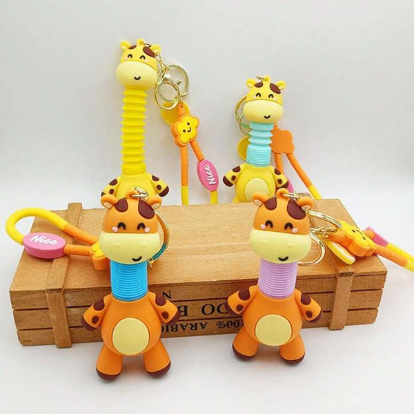 Giraffe Keychain