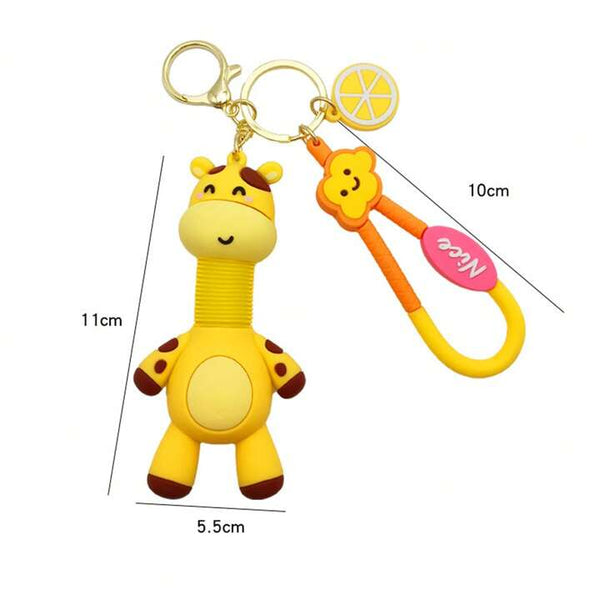 Giraffe Keychain