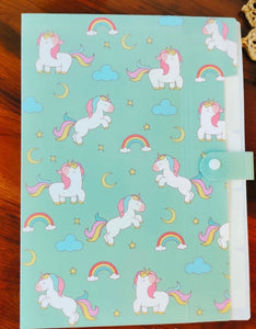 Unicorn File Folder