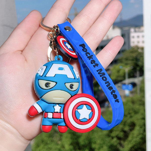 Superhero Keychains