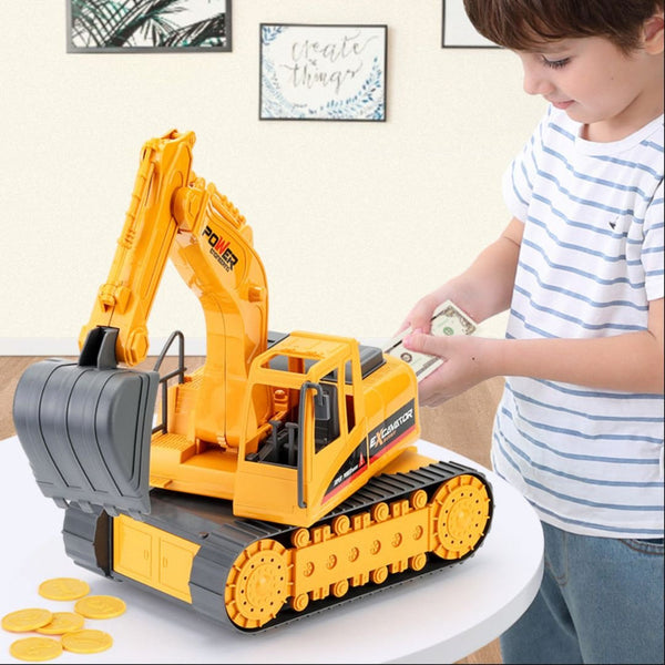 Excavator JCB Piggy Bank