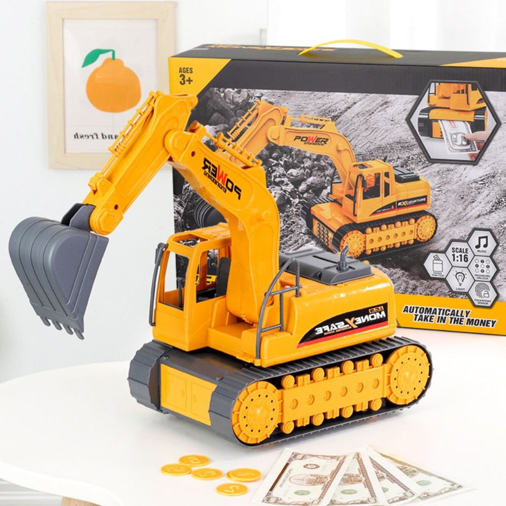 Excavator JCB Piggy Bank