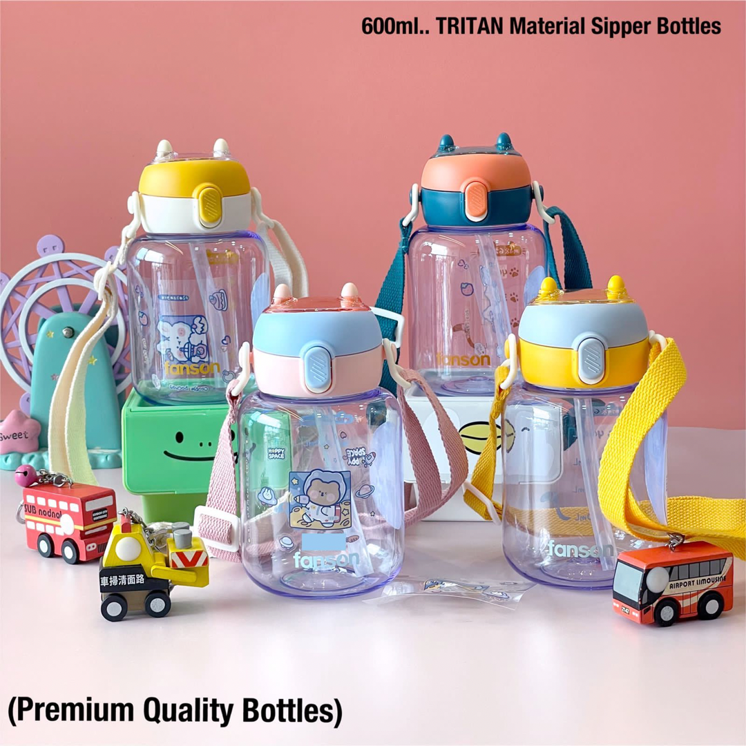 Unbreakable Cute Spout Sipper Bottles