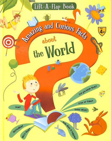 Lift A Flap Book Amazing & Curious Facts about the World